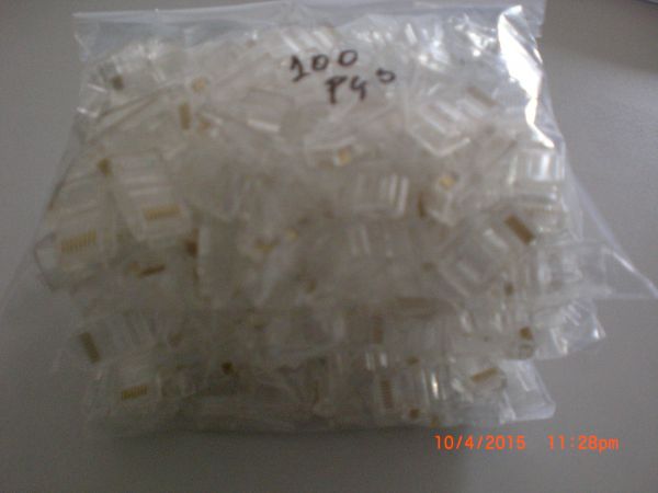 Conector Macho RJ-45 - 8 vias